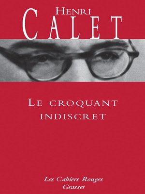 cover image of Le croquant indiscret
